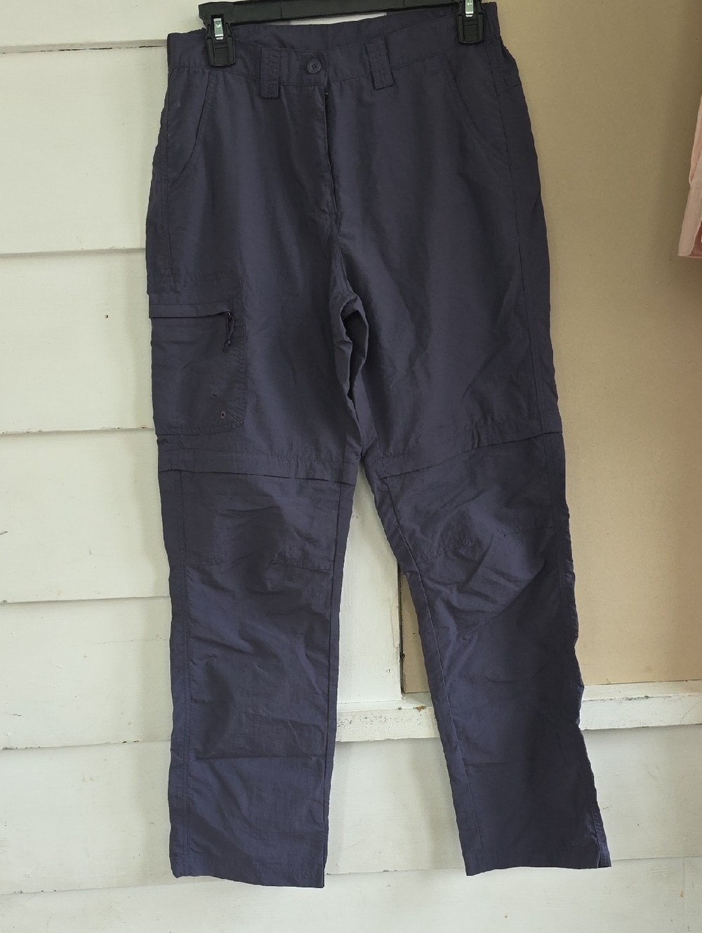 Women's Navy Cargo Pants with Side Pocket